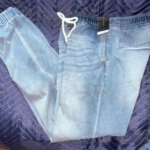 Men denim joggers size XS(27)